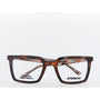 Brown eyeglasses with 'Design Montreal' and 'Aftersang' branding on a white background