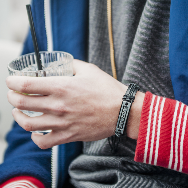 Lifestyle Bohemian leather bracelet