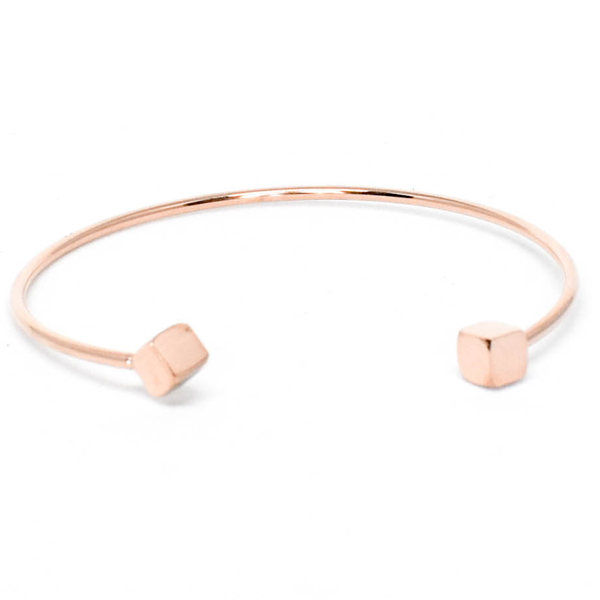 Rose Gold Link bangle bracelet