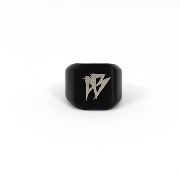 Afterbang black godfather ring