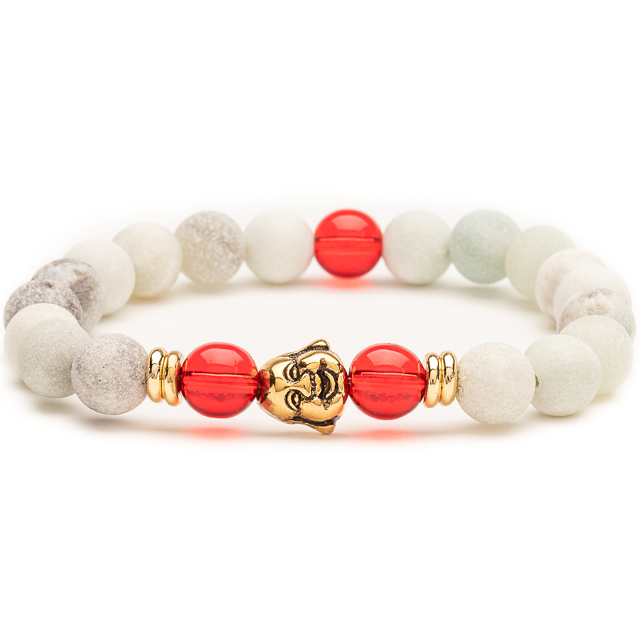 White and gold Focus bracelet