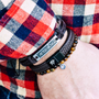 lifestyle brown leather bracelet combo