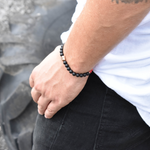 Lifestyle Red and Black Lumberjack bracelet