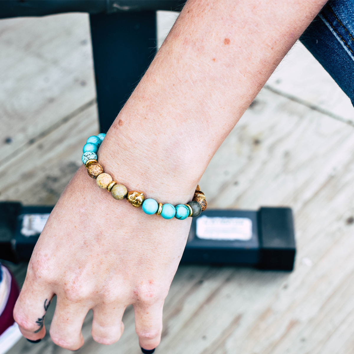 Lifestyle natural beads bracelet